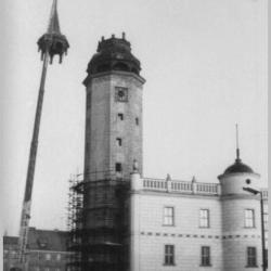 Remont wieży ratuszowej - Sulechów